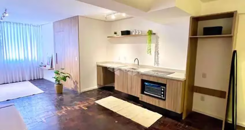 Apartamento jk totalmente reformado e mobiliado à venda no centro histórico