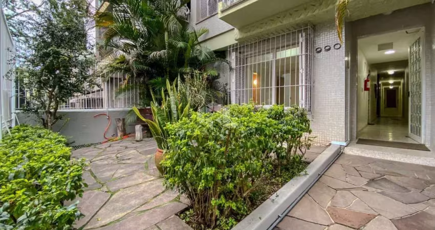 Apartamento térreo de frente, com área externa, 1 dormitório, 41,14 m², na av mariland, bairro auxiliadora, porto alegre