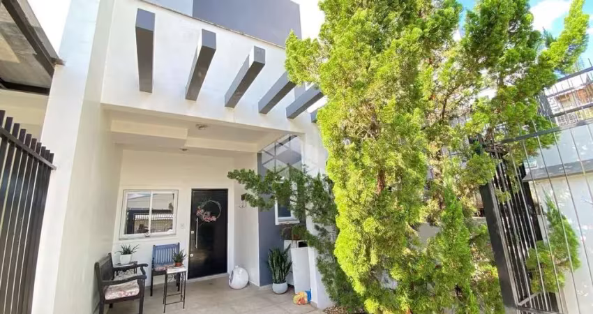 Duplex semimobiliado com dois dormitórios no bairro santo inácio