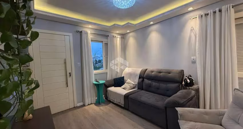 Duplex semimobiliado, de esquina, 03 dormitórios e piscina