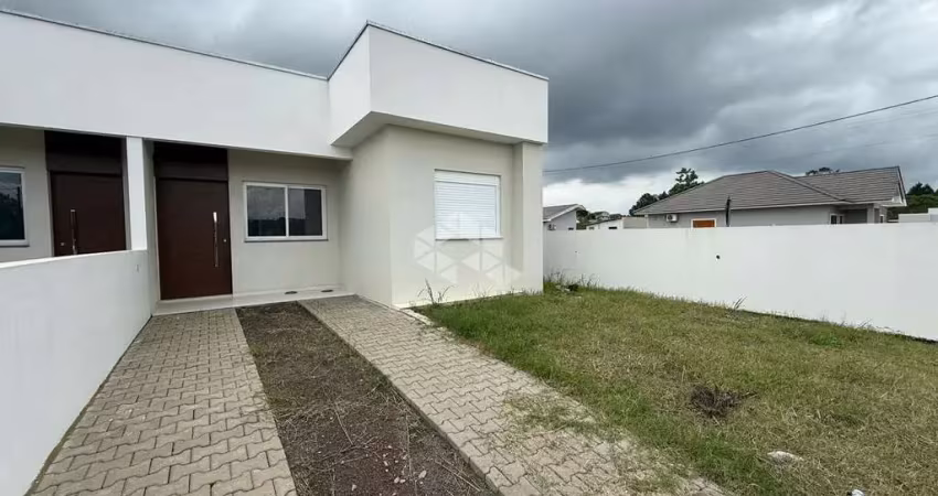 Casa geminada 03 dormitórios, de esquina, em linha santa cruz!