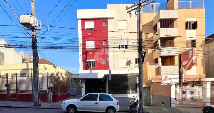 Vende-se apartamento térreo com amplo terraço e garagem - próximo à universidade franciscana (ufn)