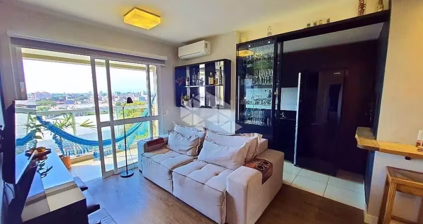 Apartamento mobiliado 2 dormitóios/quartos. sacada. churrasqueira. 1 vaga escriturada.