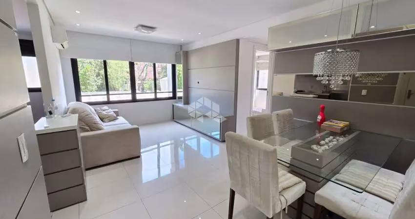 Apartamento 02 dormitórios, desocupado e semi mobiliado próximo do barra shoppingopping