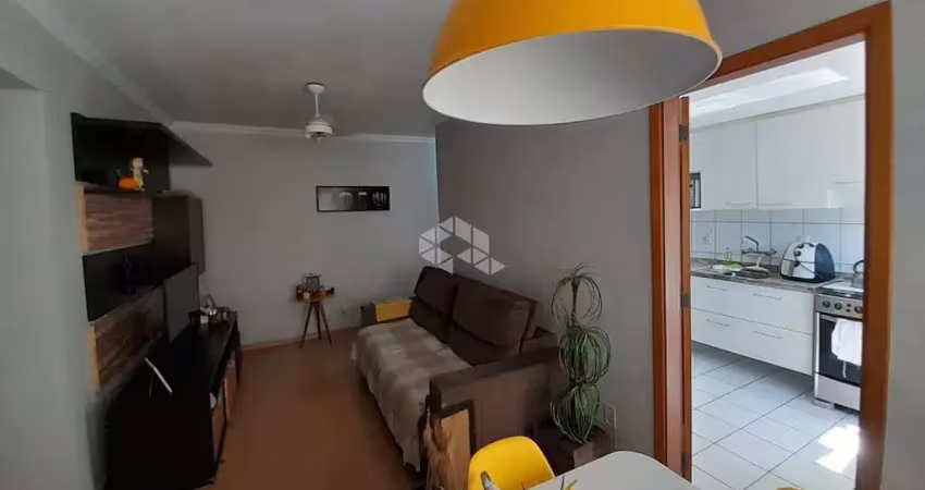 Dois dormitórios com suíte, churrasqueira, vaga coberta e vista livre