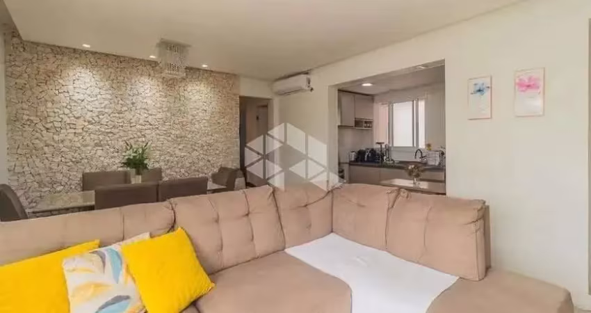 Apto de 3 dormitórios de 83m² com 2 vagas no bairro jardim lindóia