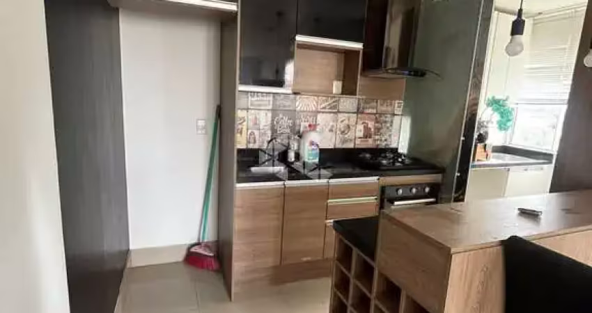 Apartamento 2 quartos semi mobiliado com vaga no bairro fátima em canoas