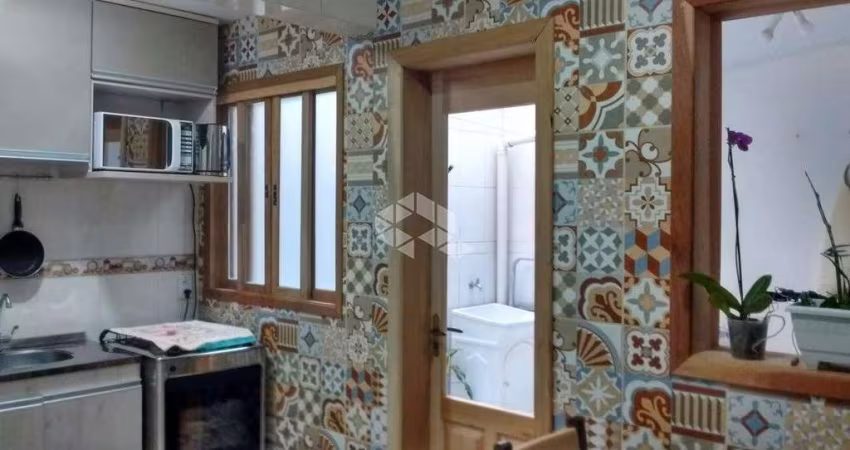 Apartamento gardem 1 dormitório com churrasqueira no Partenon prox. a PUC