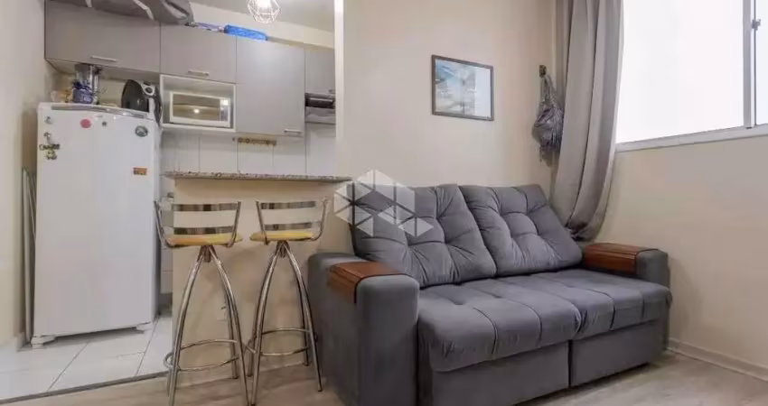 Apartamento 100% mobiliado, aconchegante, posição solar privilegiada, 48 m² com 2 dormitórios