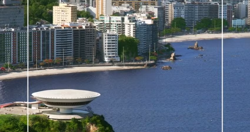 Apartamento Centro de Niterói, 2 quartos, 1 suíte e 1 vaga