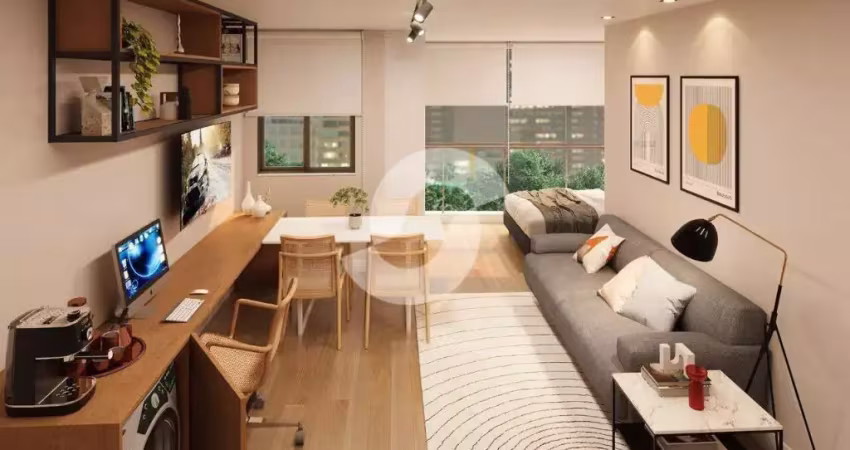 Studios em icaraí entregue com a linha branca e vários diferenciais
