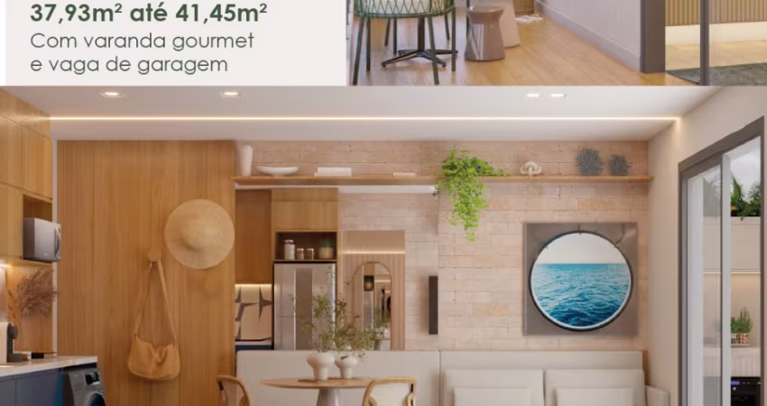Apartamento de sala e 1 quarto com 1 vaga em Camboinhas