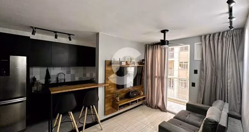 Apartamento com 2 dormitórios à venda, 60 m² por r$ 380.000,00 - barreto - niterói/rj