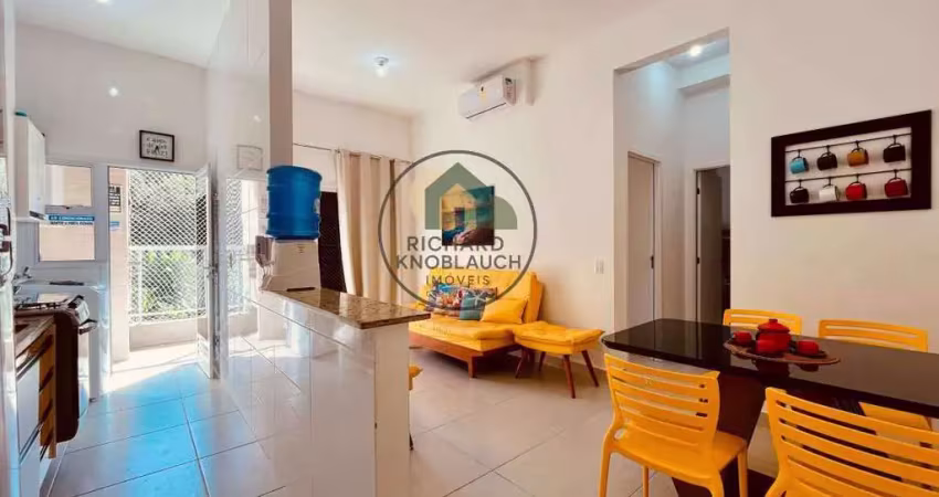 Apartamento à venda em ubatuba, toninhas, com 2 quartos, 64m²