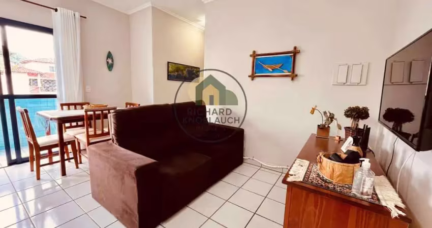 Apartamento à venda em ubatuba, itaguá, com 2 quartos, 58m²