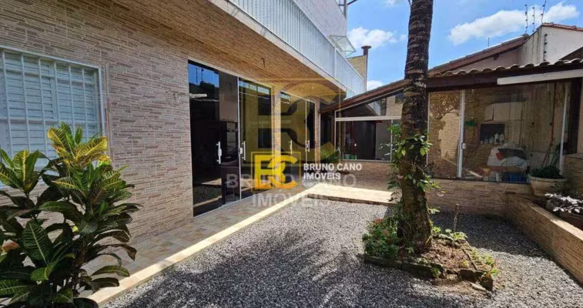 Sobrado com 6 dormitórios à venda, 291 m² por r$ 600.000,00 - cidade balneária peruíbe - peruíbe/sp
