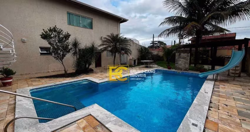 Sobrado em 2 lotes com 5 dormitórios à venda, 358 m² por R$ 1.250.000 - Jardim Mar E Sol - Peruíbe/SP