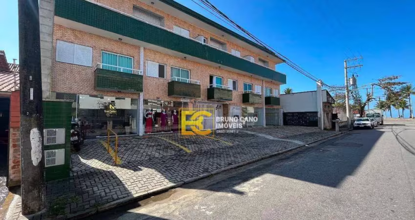 Apartamento à 30m do mar para alugar por r$ 1.280/mês - centro - peruíbe/sp