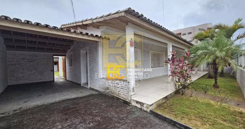 Casa em dois lotes à venda na praia de peruíbe - peruíbe/sp