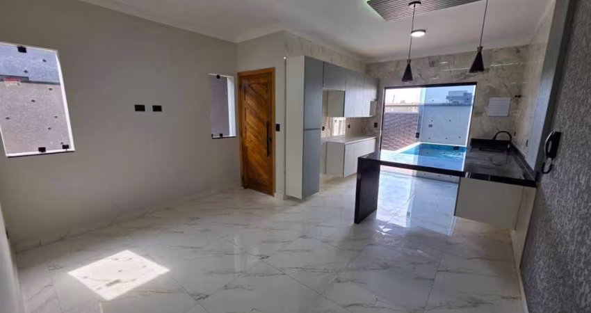 Casa térrea nova e moderna  a venda- Flora Rica II - Peruíbe/SP