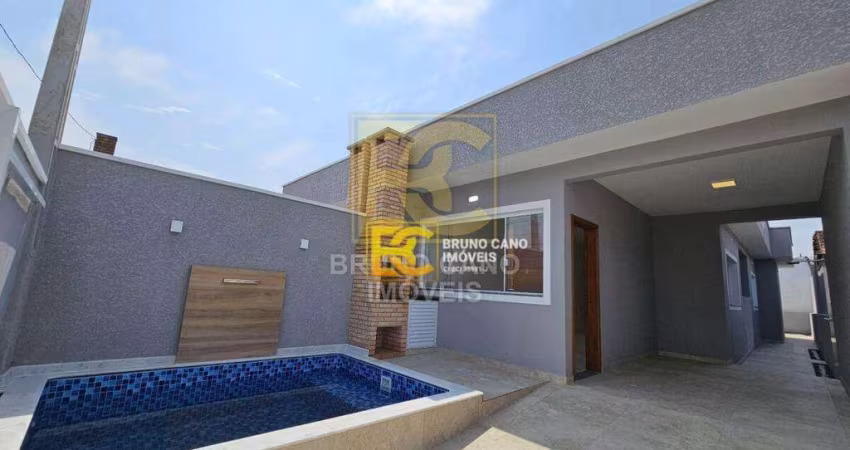 Casa Geminada Nova com Piscina – Aprox. 1.500m da Praia