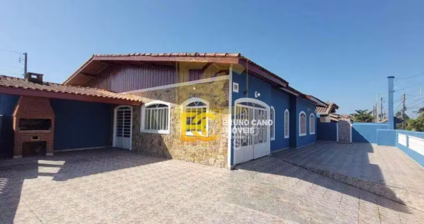 Casa com 3 dormitórios à venda, 98 m² por r$ 350.000,00 - flórida - peruíbe/sp
