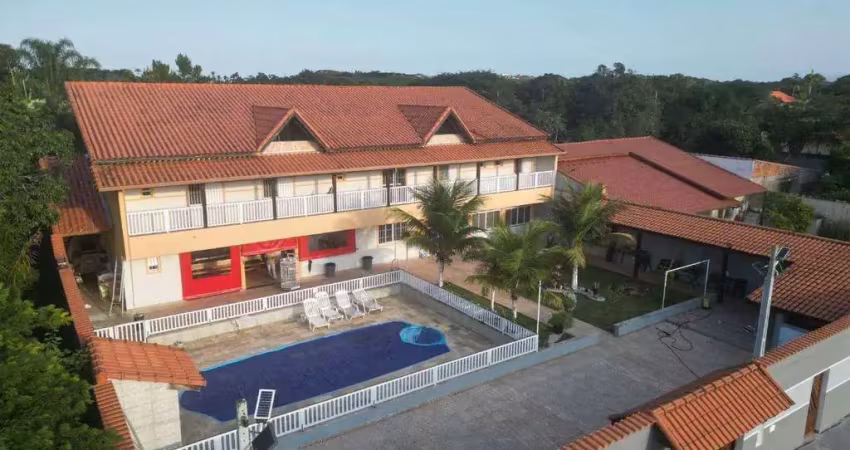 Sobrado com piscina p/temporada  - estância santa gabriela - peruíbe/sp
