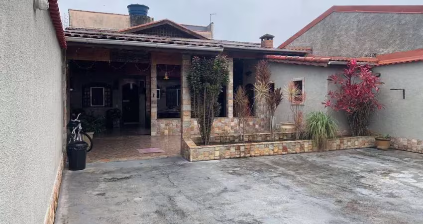 Casa com ampla área de lazer, 113 m² - jardim barra de jangada - peruíbe/sp