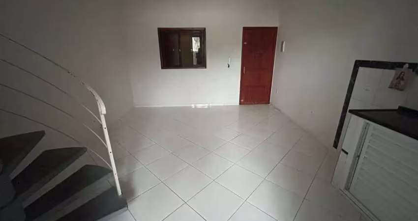 Apartamento duplex com 1 dormitório para alugar - centro - peruíbe/sp