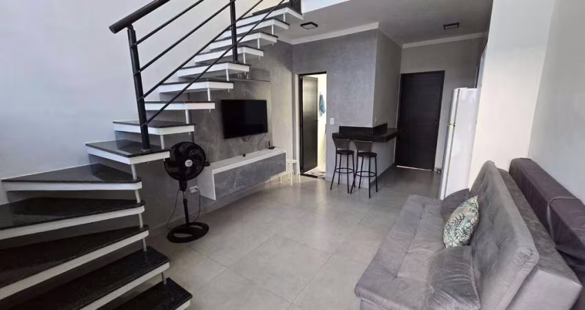 Loft com 1 dormitório à venda, 55 m² - Cidade Nova Peruibe - Peruíbe/SP