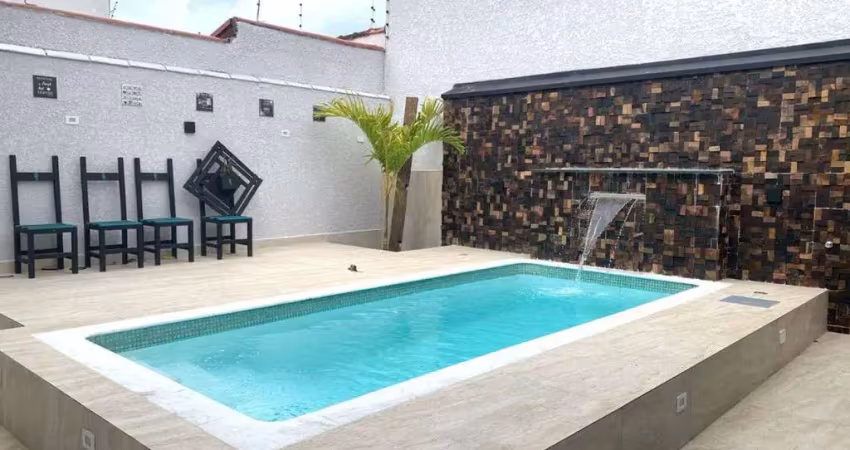 Sobrado moderno a 100m do mar -  samburá - peruíbe/sp