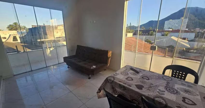 Apartamento para locação todo mobiliado no centro em peruíbe/sp