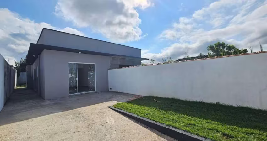 Casa térrea nova e moderna - estancia dos eucaliptos - peruíbe/sp
