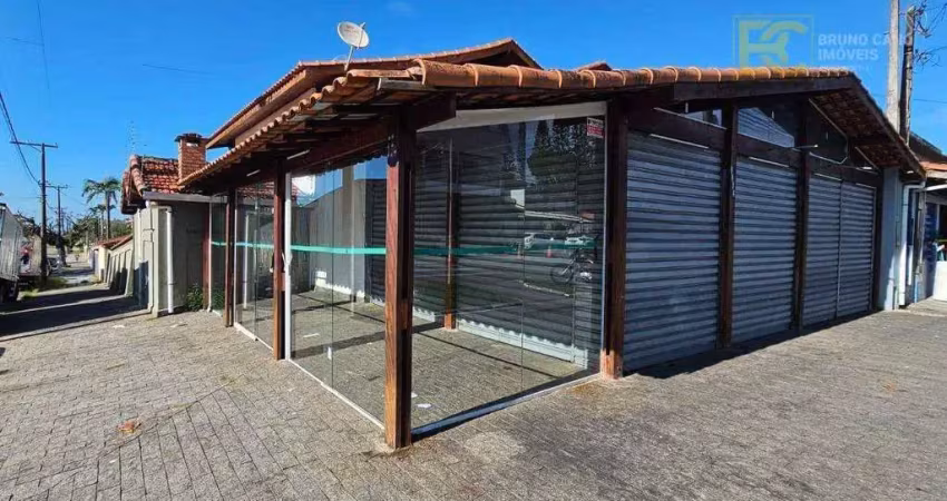 Sobrado comercial, bem localizado na avenida padre anchieta - stella maris - peruíbe/sp