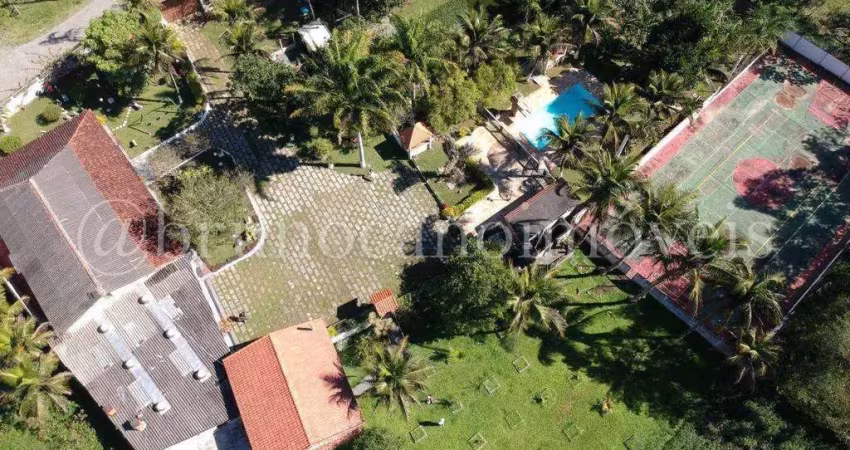 Chácara com 9225 m2 a venda  - balneario caraguava - peruíbe/sp