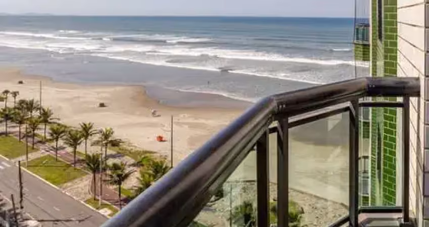 Excelente apartamento, prédio frente mar e àrea de lazer