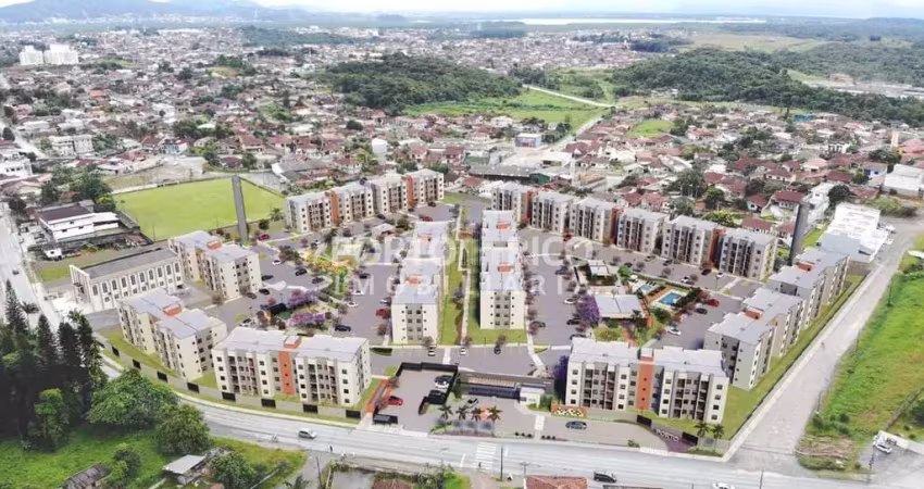 Apartamento 2 quartos. residencial blumen. bairro paranaguamirim. joinville-sc