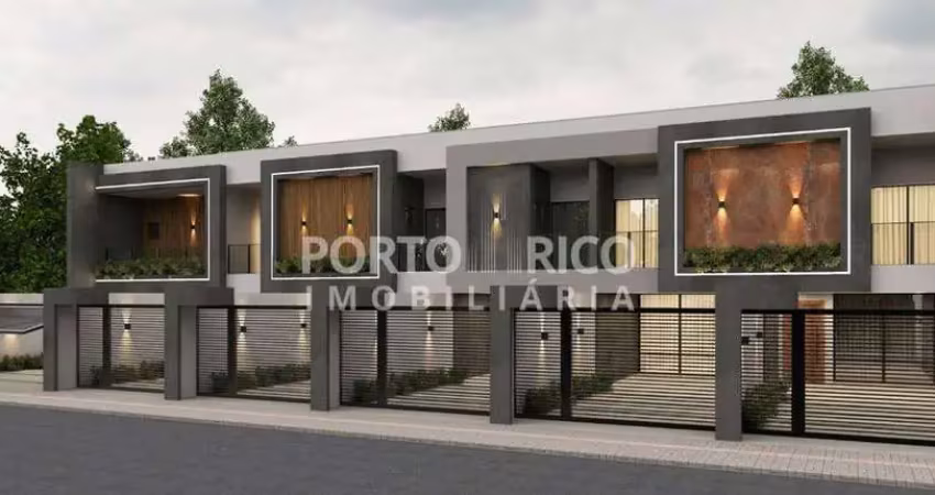 Sobrado. 3 quartos.  residencial leão xiii . bairro bom retiro - joinville.sc