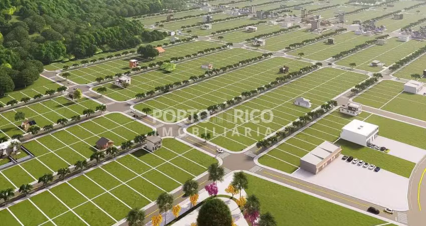 Terreno residencial, loteamento recanto da fazenda, bairro porto grande, araquari-sc