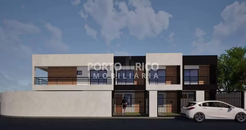 Sobrados geminados com 02 suítes em itinga - araquari