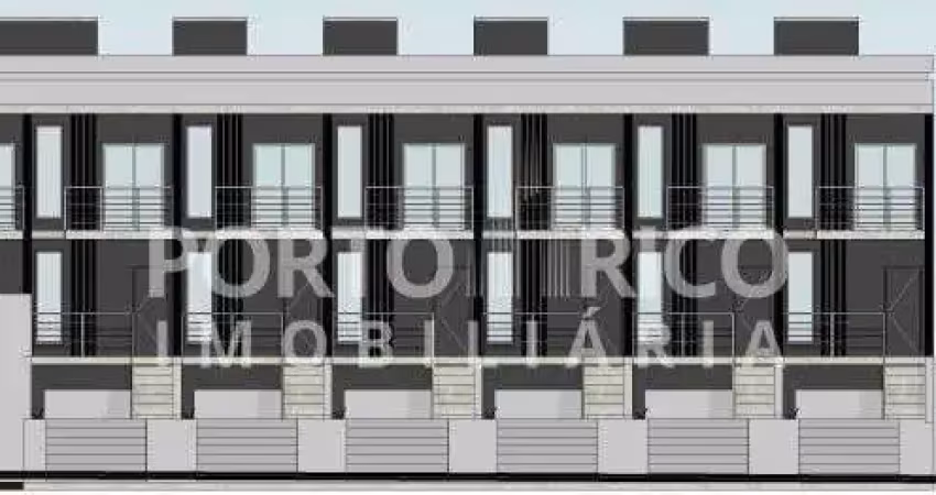 Estilo pilotis - sobrados geminados com 02 suítes em petrópolis