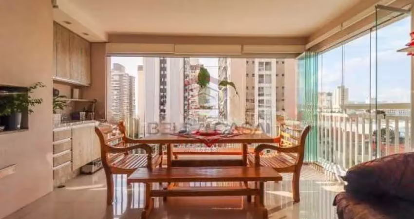 Apartamento alto padrão a venda no bairro da mooca com 3 quartos e varanda Gourmet.