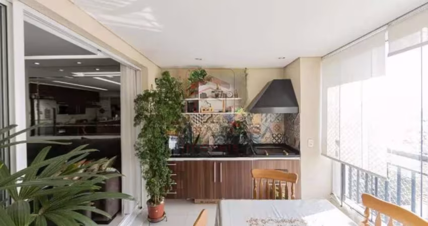 Apartamento a venda na mooca com 3 dormitórios e varanda gourmet ( Reformado )