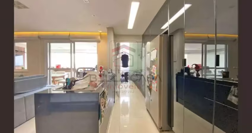 Apartamento a venda na mooca com 3 quartos, 2 vagas e varanda gourmet