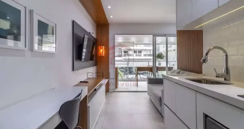 Maravilhoso studio - rua augusta - 35 m² - porteira fechada, 1 vaga de garagem,