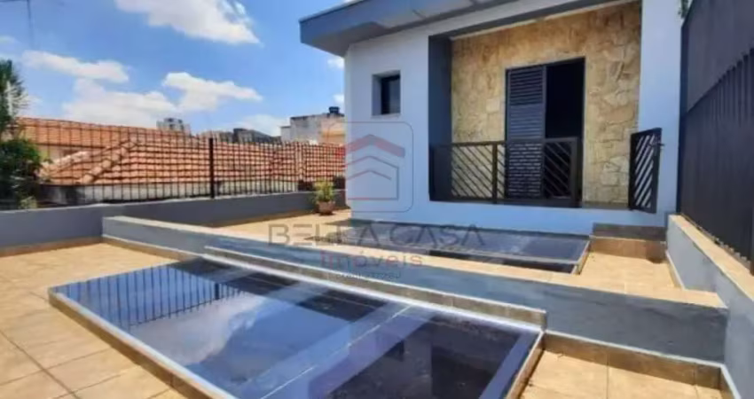 LINDO SOBRADO  AGUA RASA COM -5 DORMITÓRIOS