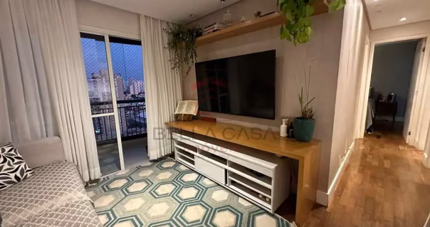 Apartamento á venda na mooca com 2 quartos (1 suíte) 1 vaga e varanda