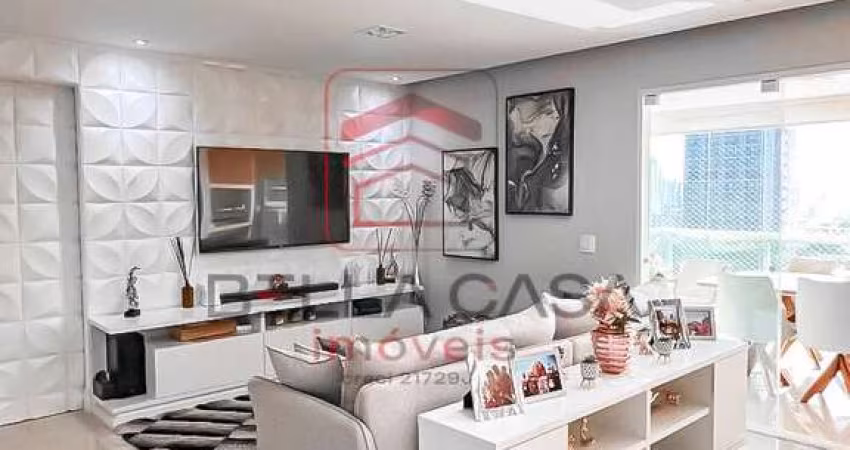Apartamento com 3 suítes, varanda gourmet e lazer de clube na Mooca