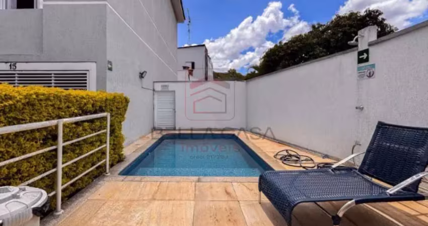 Casa de condomínio mobiliada 110 m², 2 suítes e 3 vagas - vila bela