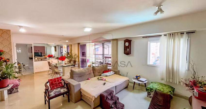 Apartamento Spasso Mooca - 151 metros  e varanda gourmet.- 3 vagas
